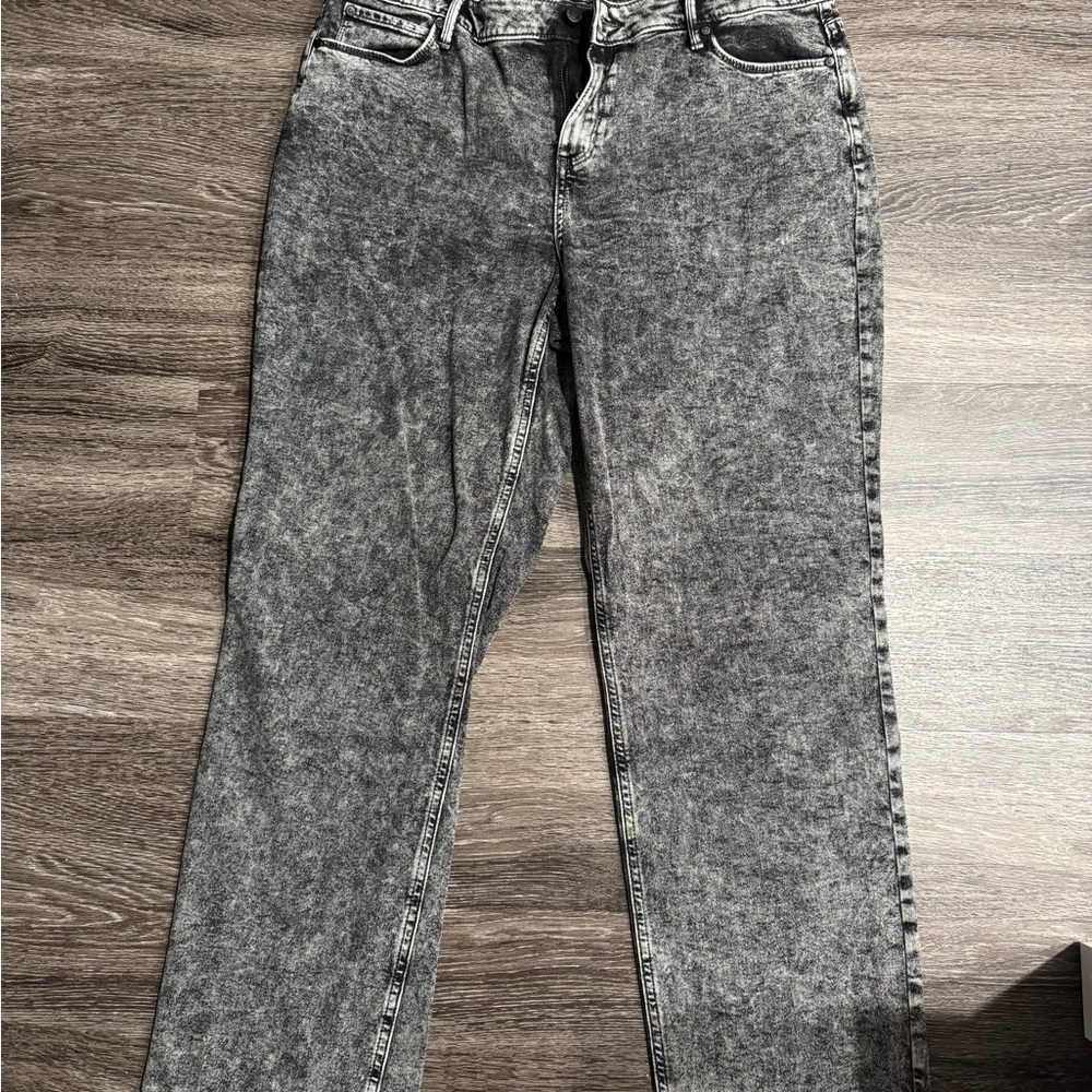 Simply Vera Vera Wang Gray Straight Leg Jeans